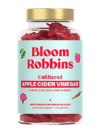 BLOOM ROBBINS Vitamíny na trávení a energii s nefiltrovaným jablečným octem 60 ks BLOOM ROBBINS Vitamíny na trávení a energii s nefiltrovaným jablečným octem 60 ks