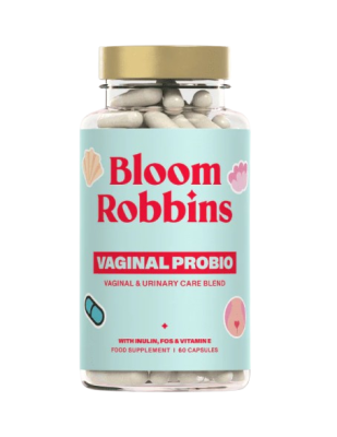 BLOOM ROBBINS Probiotika pro vaginální péčI s inulinem 60 kapslí
