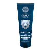 NATURA SIBERICA Arctic Wild Mycí gel 3v1 na vlasy, tělo a vousy Severní síla 200 ml NATURA SIBERICA Arctic Wild Mycí gel 3v1 na vlasy, tělo a vousy Severní síla 200 ml