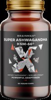 BRAINMAX Super Ashwagandha extrakt KSM-66, 50 kapslí BRAINMAX Super Ashwagandha extrakt KSM-66, 50 kapslí