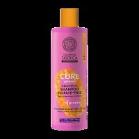NATURA SIBERICA Oblepikha O Curl Control Proteinový šampon bez sulfátů pro kudrnaté vlasy 400 ml NATURA SIBERICA Oblepikha O Curl Control Proteinový šampon bez sulfátů pro kudrnaté vlasy 400 ml
