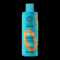 NATURA SIBERICA Oblepikha O Grow Peptidový posilující šampon pro růst vlasů 400 ml NATURA SIBERICA Oblepikha O Grow Peptidový posilující šampon pro růst vlasů 400 ml