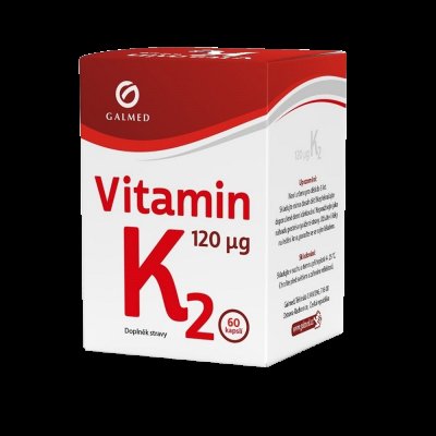 GALMED Vitamín K2 120mcg 60 kapslí
