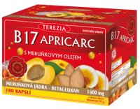 TEREZIA B17 Apricarc s meruňkovým olejem 180 kapslí TEREZIA B17 Apricarc s meruňkovým olejem 180 kapslí