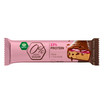 TOPNATUR Tyčinka proteinová višně v čokoládě 40 g