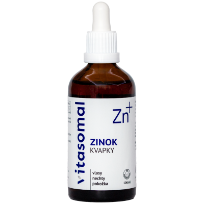 VITASOMAL Zinek kapky (bez konzervantů) 100 ml