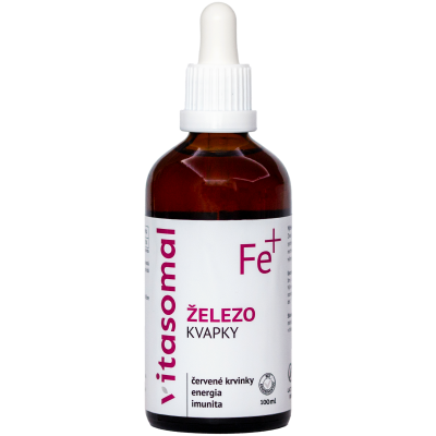 VITASOMAL Železo kapky (bez konzervantů) 100 ml