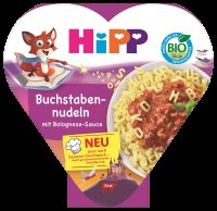 HIPP BIO Písmenkové těstoviny s boloňskou omáčkou 250 g