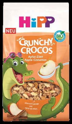 HIPP BIO křupavé KROKO müsli Jablko Skořice, od 3 let 300 g