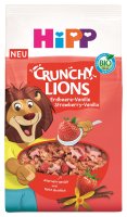 HIPP BIO křupavé Lion müsli Jahoda-Vanilka, od 3 let 300 g HIPP BIO křupavé Lion müsli Jahoda-Vanilka, od 3 let 300 g