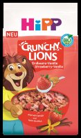 HIPP BIO křupavé Lion müsli Jahoda-Vanilka, od 3 let 300 g