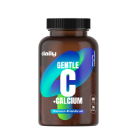 DAILY Gentle C + Calcium 90 kapslí