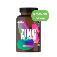 DAILY Zinc Bisglycinate 180 kapslí