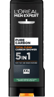 LOREAL Men Expert Pure Carbon Total Clean 5v1 Sprchový gel 400 ml LOREAL Men Expert Pure Carbon Total Clean 5v1 Sprchový gel 400 ml