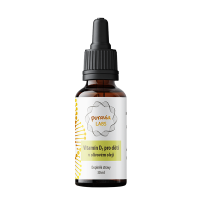 PURAVIA LABS Vitamín D3 pro děti v olivovém oleji 30 ml