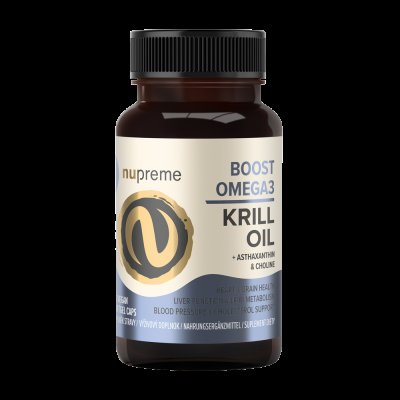 NUPREME Omega 3 Krillový olej 60 kapslí