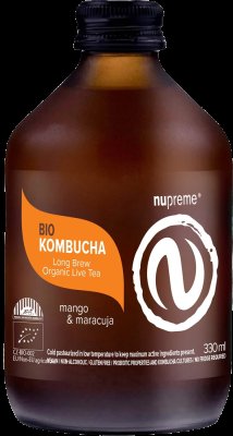 NUPREME Kombucha Mango & Maracuja BIO 330 ml