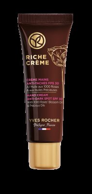 YVES ROCHER Krém na ruce proti pigmentovým skvrnám s SPF 30 50 ml