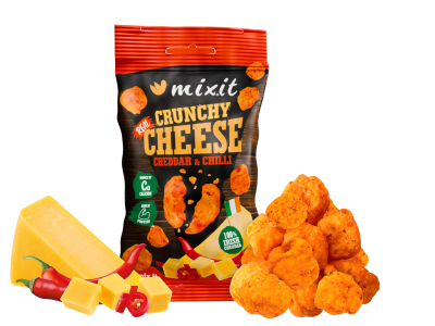 MIXIT Křupavý sýr do kapsy - Irský cheddar & chilli 20 g