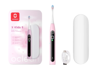 OCLEAN X Kids S Pink, set sonický kartáček a pouzdro, růžový 10 ks OCLEAN X Kids S Pink, set sonický kartáček a pouzdro, růžový 10 ks