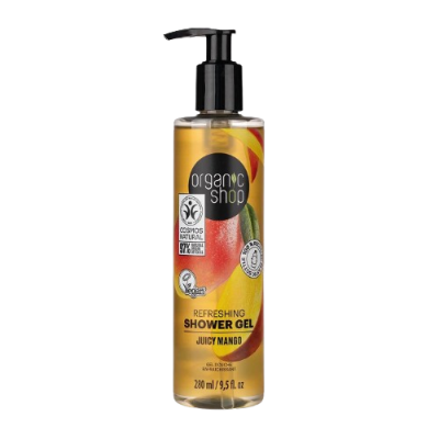 ORGANIC SHOP Osvěžující sprchový gel - Šťavnaté mango 280 ml