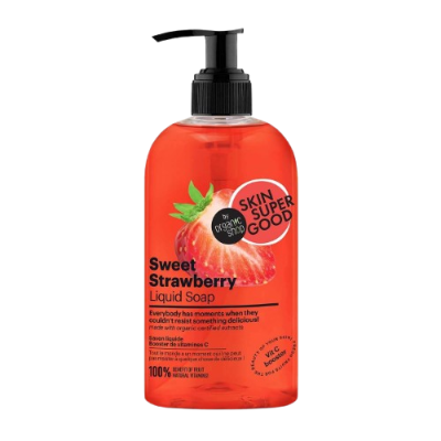 SKIN SUPER GOOD Good Tekuté mýdlo - Sladká jahoda 500 ml