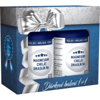 CLINICAL NUTRICOSMETICS Magnesium chelát, draslík, B6, dárkové balení 100 tablet CLINICAL NUTRICOSMETICS Magnesium chelát, draslík, B6, dárkové balení 100 tablet
