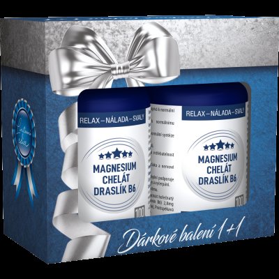 CLINICAL NUTRICOSMETICS Magnesium chelát, draslík, B6, dárkové balení 100 tablet