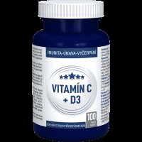CLINICAL NUTRICOSMETICS Vitamin C + D3 100 kapslí