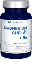 PHARMA ACTIV Magnesium Chelát + B6 120 kapslí