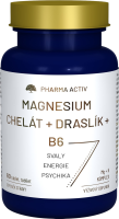 PHARMA ACTIV Magnesium Chelát + Draslík + B6 60 tablet
