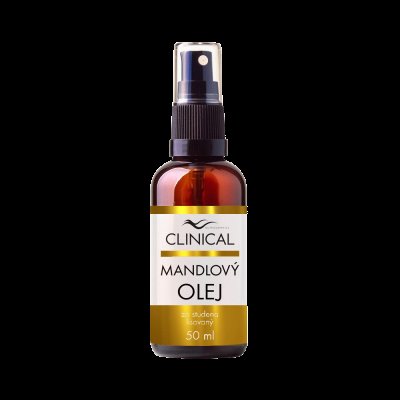 CLINICAL NUTRICOSMETICS Mandlový olej za studena lisovaný 50 ml