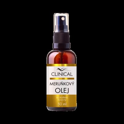 CLINICAL NUTRICOSMETICS Meruňkový olej za studena lisovaný 50 ml