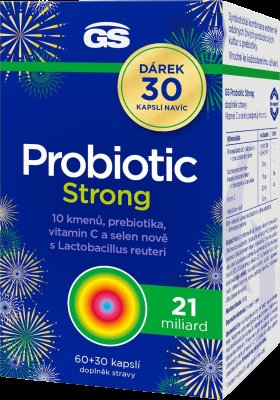 GS Probiotic Strong 90 kapslí