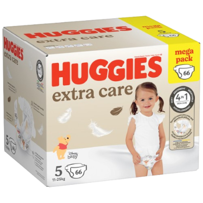 HUGGIES Extra Care 5 BOX 66 ks