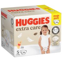 HUGGIES Extra Care 5 BOX 66 ks