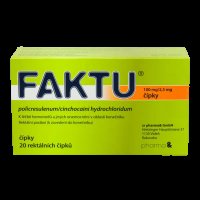 FAKTU 100MG/2,5MG SUP 20