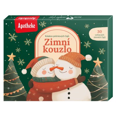 APOTHEKE dárková kolekce ZIMNÍ KOUZLO 2025 30 x 2 g