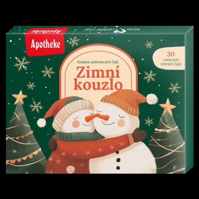 APOTHEKE dárková kolekce ZIMNÍ KOUZLO 2025 30 x 2 g