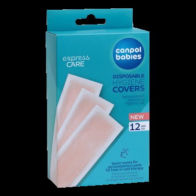 CANPOL BABIES Hygienický návlek na poporodní gelové vložky 12 ks