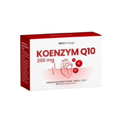 MOVIT ENERGY Koenzym Q10 200 mg Extra Strong 30 tobolek MOVIT ENERGY Koenzym Q10 200 mg Extra Strong 30 tobolek