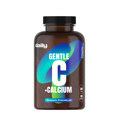 DAILY Gentle C + Calcium 180 kapslí DAILY Gentle C + Calcium 180 kapslí