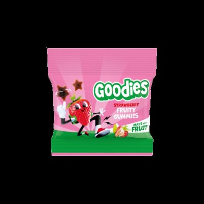 GOODIES jahodoví gumídci 17 g