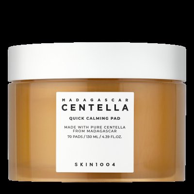 SKIN1004 Madagascar Centella Quick Calming Pad - Tampóny s extraktem z pupečníku asijského 70 ks