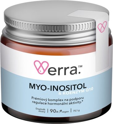 VERRA Myo-inositol & Koenzym Q10 90 kapslí