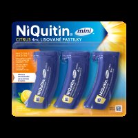 NIQUITIN Mini Citrus 4mg lisovaná pastilka 60 pastilek