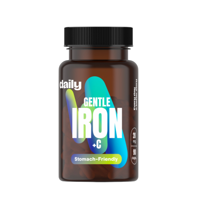DAILY Gentle Iron + C 90 kapslí