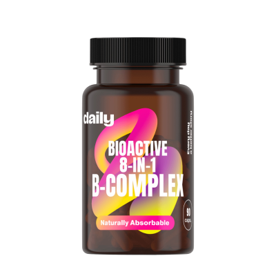 DAILY Bioactive 8-in-1 B Complex 90 kapslí