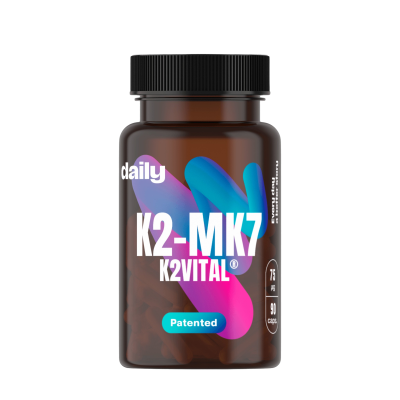 DAILY K2-MK7 K2VITAL 90 kapslí