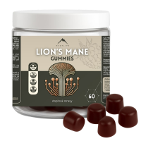 HROTLIFE Gumové bonbóny s výtažkem z Lion´s mane s malinovou příchutí 60 kapslí HROTLIFE Gumové bonbóny s výtažkem z Lion´s mane s malinovou příchutí 60 kapslí
